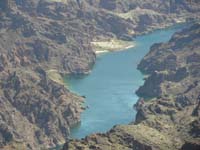 31-view_from_peak-looking_SE-Black_Canyon-zoomed_view_of_beach_for_White_Rock_Canyon