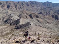 38-heading_down_steep_loose_section-rare_picture_with_Daddy