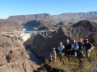 32-summit_photo-Eva,Richard,Laszlo,Larry,Kevin,Asa,me-Hoover_Dam,Fortification_Hill