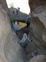 60-scrambling_to_the_water_obstacle_and_then_to_Gold_Strike_Canyon