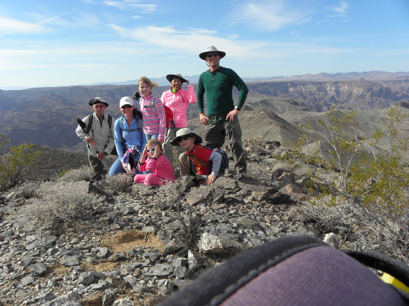 50-summit_photo_on_Butter_Peak-Poppy,Veronica,Lexi,Sarah,Kay,Kenny,Daddy