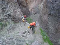 45-Luba_and_Ed_are_setting_up_a_biner_(carabiner)_block_since_the_rope_is_long_enough-safe_time_saver_technique