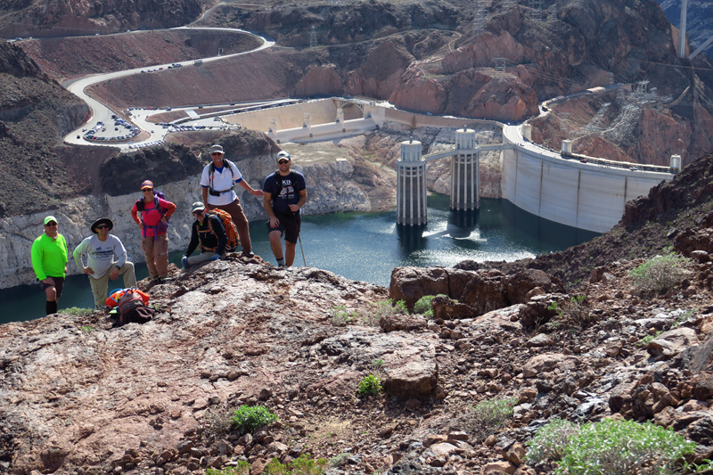 57-summit_photo-Beau,me,Luba,Ed,Laszlo,Collin-Hoover_Dam_in_background