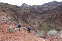 56-Kenny_and_Sarah_heading_down_from_saddle