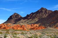 85-looking_back-Redstone_East_Peak_to_left,Redstone_Peak_to_right