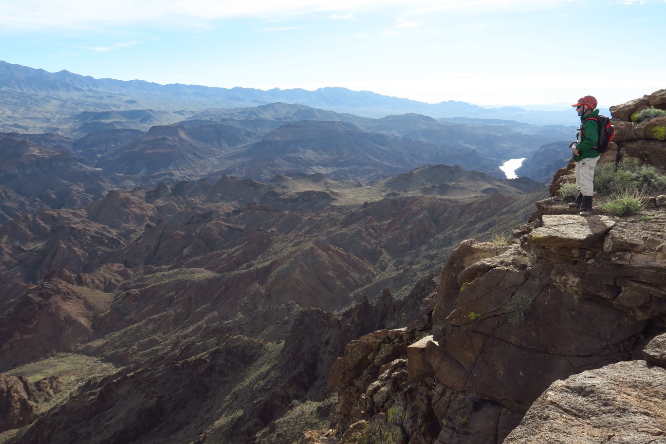 11-Luba_admiring_terrain_down_canyon