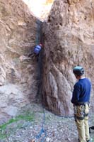 42-Luba_on_25_foot_rappel-2nd_rappel