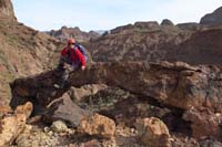 16-Luba_sitting_on_an_arch_we_came_across