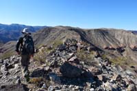 11-Kenny_continuing_along_ridgeline_to_Sandwich_Peak