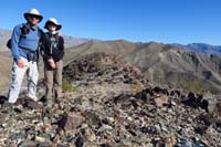43-Daddy_and_Kenny_on_Jelly_Peak_with_Peanut_and_Butter_Peaks_behind_and_next_to_visit