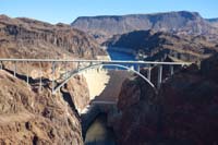 36-closer_view_of_Hoover_Dam,bypass_bridge,Fortification_Hill