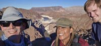 15-selfie_of_me,Arcy,Christian_with_Hoover_Dam_in_background-from_Arcy