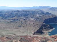 49-Hoover_Dam_and_bridge_construction-Mommy's_campsite_near_the_water