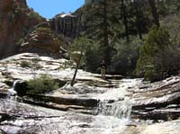 53-Larry_heading_down_from_top_of_Terrace_Canyon