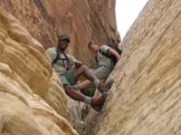 32-Roy_and_Chris_stemming_down_the_chute
