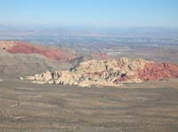51-Calico_Hills_and_strip_and_Lake_Mead_from_peak