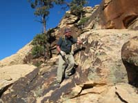 55-Larry_coming_down_a_steep_section