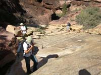 050-Steve_Stan_Rodney_heading_up_the_canyon