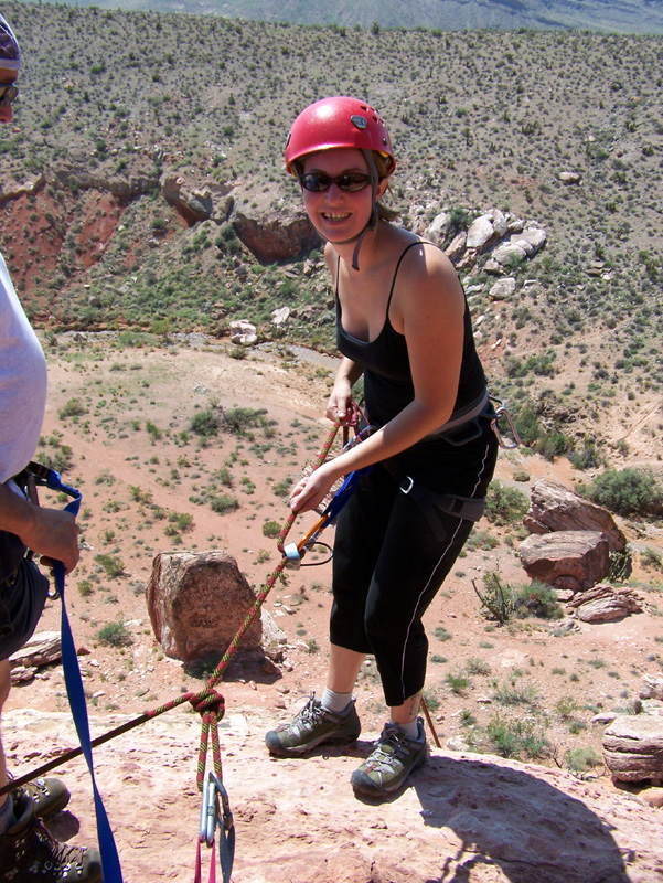 Rappelling