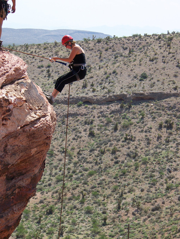 Rappelling