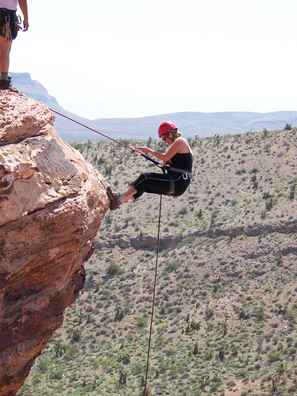 Rappelling