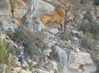 60-Eric_Jen_Jim_and_Harlan_traversing_terrain_on_way_to_Hidden_Peak