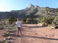 52-me_and_Snoopy's_Nose-good_hike-hurt_bum_and_left_foot-cramped_left_leg-agave_needles_in_left_knee