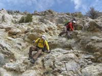 45-Ed_and_Luba_scrambling_down_part_of_that_canyon