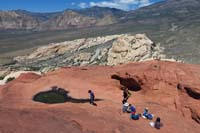 32-everyone_hanging_out_on_ledge_below_peak