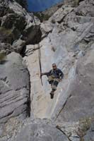 56-Greg_opted_to_use_webbing_to_slide_down_slick_steep_dry_waterfall