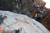 41-Richard_descending_third_rappel-he_placed_the_bolts