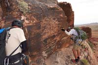 33-rap_4,80_feet-Steve_starts_the_rappel
