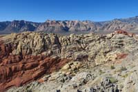 12-view_from_New_Peak-looking_W-Calico_Hills_Peak_and_Redcap