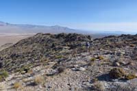 48-Laszlo_leading_the_way_down_a_different_way_via_a_ridgeline