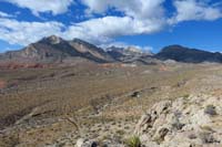 25-near_trail_saddle-very_scenic_view_of_Damsel_and_La_Madre_Peaks-clouds_from_approaching_winter_storm