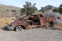 27-abandoned_bullet_riden_vehicle_along_the_road