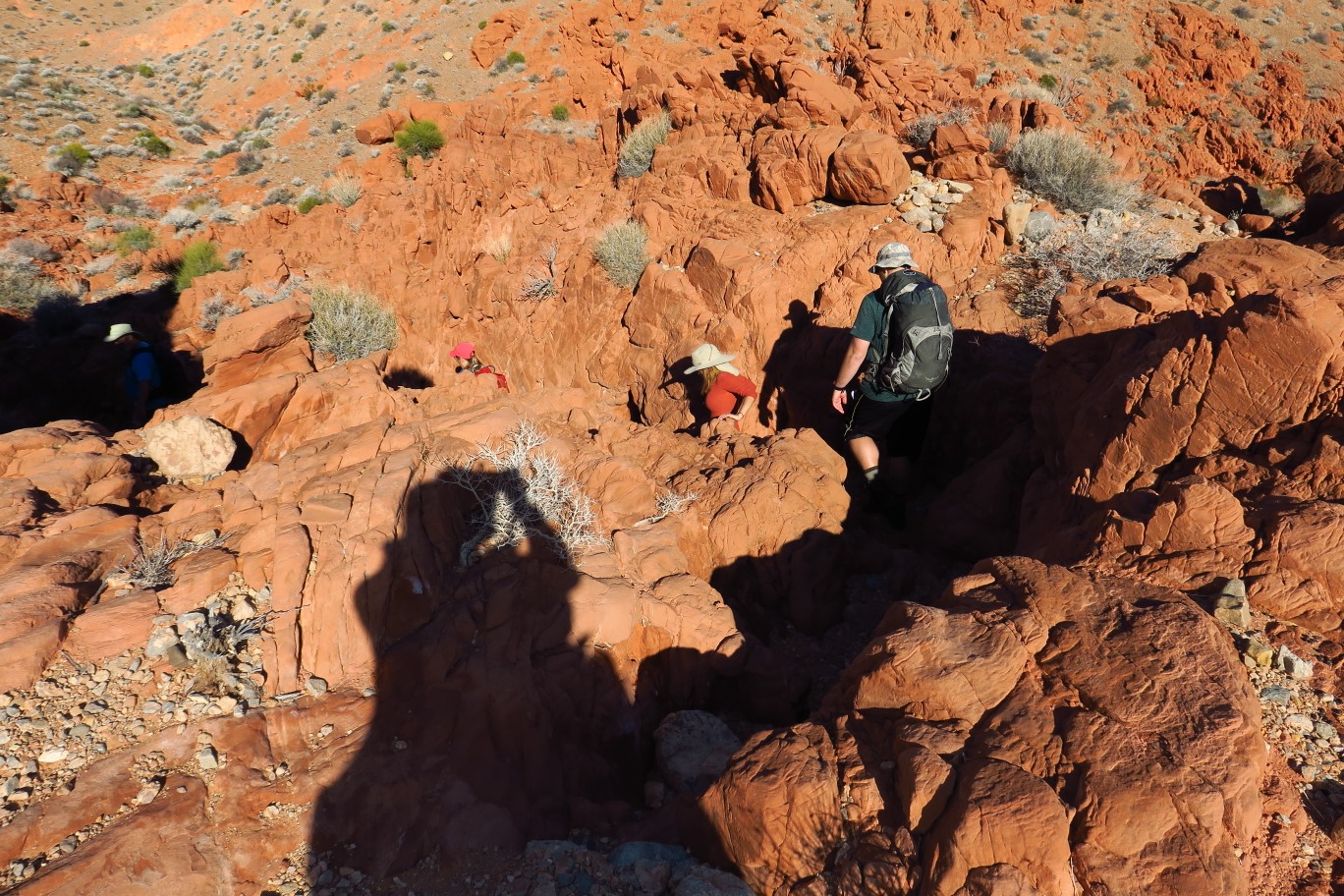 17-some_class_2_scrambling_along_trail