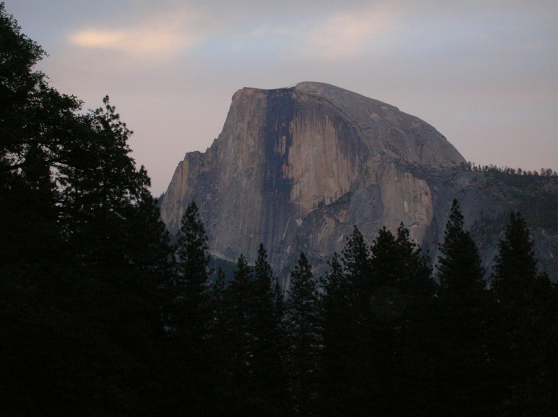 33-Half_Dome_sunset