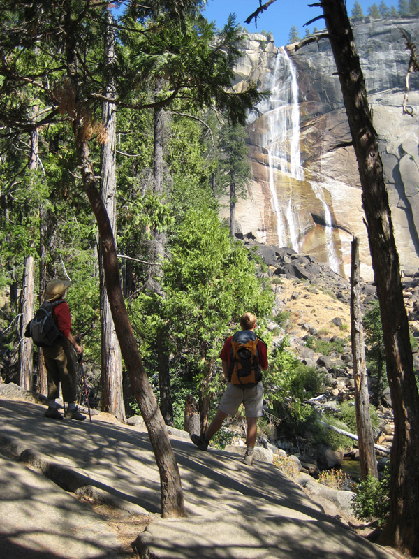 29-Candace_and_Chad_admiring_Nevada_Falls