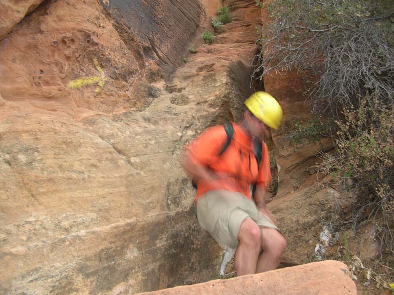 84-Joel_jumping_from_stairs_in_the_rock