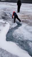 049-Kenny_does_push_ups_enjoying_a_sip_of_fresh_glacial_water